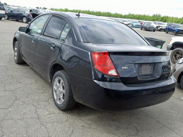 1G8AJ55F36Z207105 - 2006 SATURN ION LEVEL BLACK photo 3