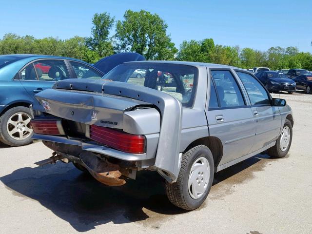 1G1LD5540TY194148 - 1996 CHEVROLET CORSICA GRAY photo 4