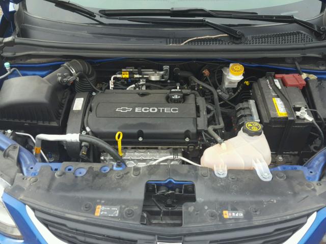 1G1JB5SH6H4114080 - 2017 CHEVROLET SONIC LS 蓝色 照片 7