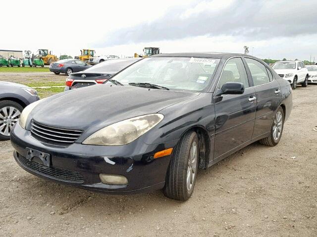 JTHBF30G520047404 - 2002 LEXUS ES 300 BLACK photo 2