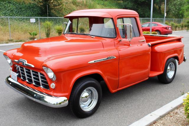 3A560013474 - 1956 CHEVROLET PICKUP3100 RED photo 2