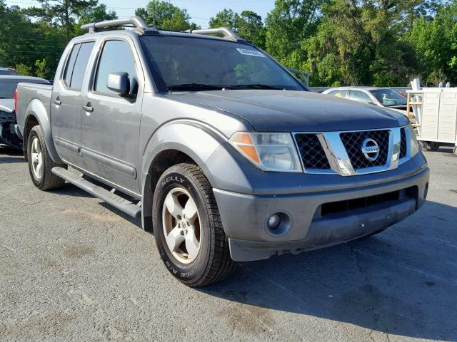 1N6AD07U48C413886 - 2008 NISSAN FRONTIER C GRAY photo 1