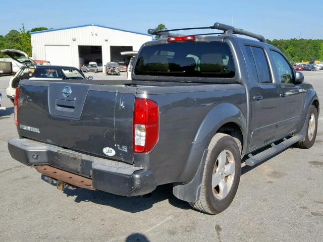 1N6AD07U48C413886 - 2008 NISSAN FRONTIER C GRAY photo 4