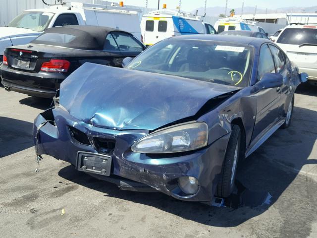 2G2WP552261286285 - 2006 PONTIAC GRAND PRIX BLUE photo 2