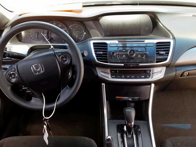 1HGCT1B37DA013301 - 2013 HONDA ACCORD LX- BLACK photo 9