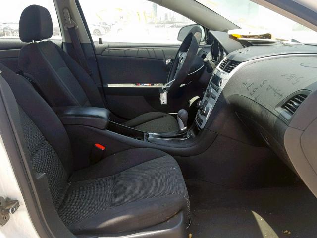 1G1ZH57B084259931 - 2008 CHEVROLET MALIBU 1LT WHITE photo 5