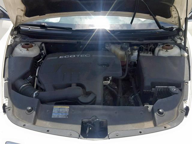 1G1ZH57B084259931 - 2008 CHEVROLET MALIBU 1LT WHITE photo 7