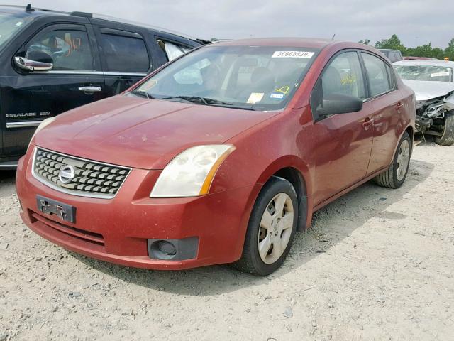 3N1AB61E17L635112 - 2007 NISSAN SENTRA 2.0 RED photo 2