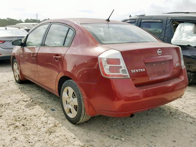 3N1AB61E17L635112 - 2007 NISSAN SENTRA 2.0 RED photo 3