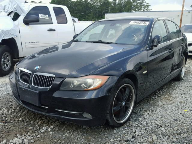 WBAVD535X8A282553 - 2008 BMW 335 XI BLACK photo 2