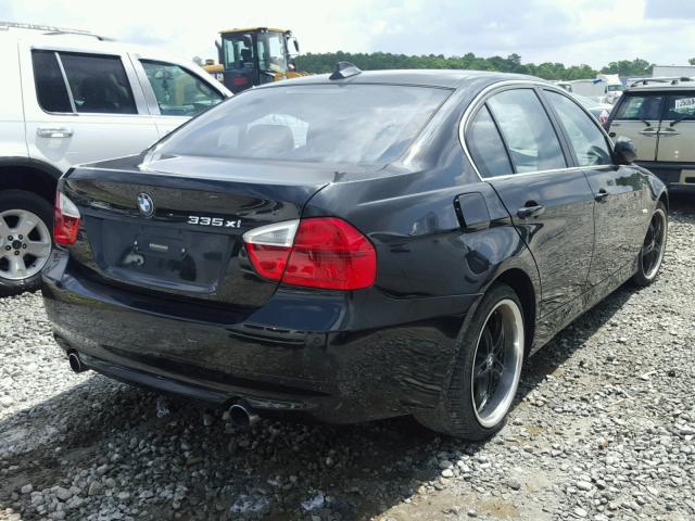 WBAVD535X8A282553 - 2008 BMW 335 XI BLACK photo 4