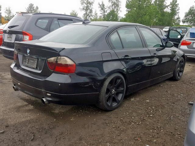 WBAVD53587AV14114 - 2007 BMW 335 XI BLACK photo 4