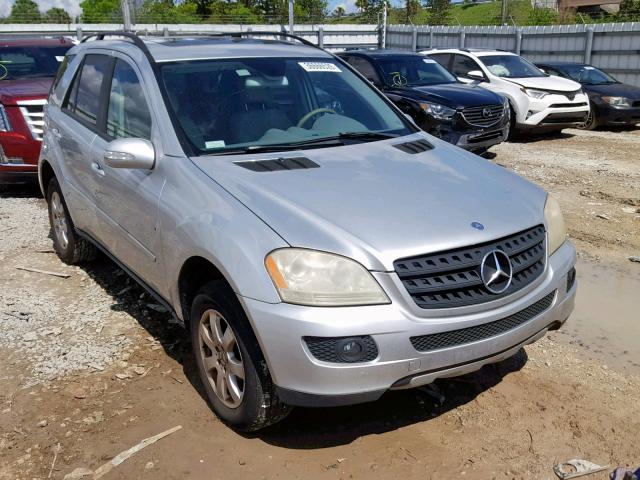 4JGBB86E06A064591 - 2006 MERCEDES-BENZ ML 350 SILVER photo 1