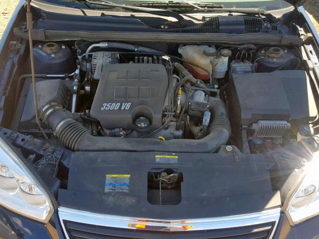 1G1ZT53816F292155 - 2006 CHEVROLET MALIBU LT BLUE photo 7