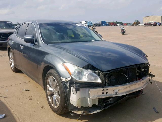 JN1BY1AP5CM333796 - 2012 INFINITI M37 GREEN photo 1