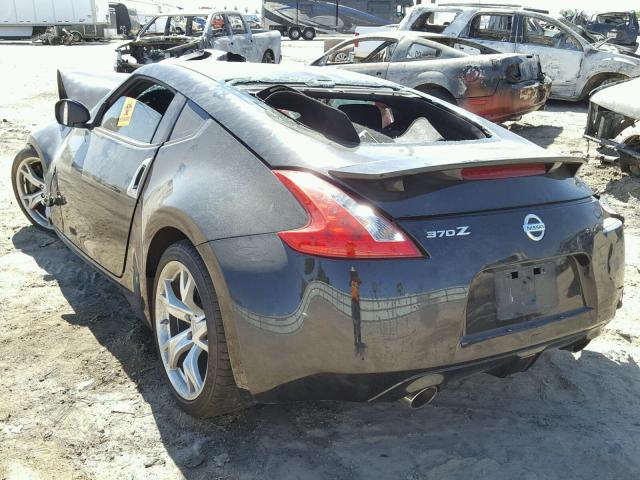 JN1AZ44E39M405379 - 2009 NISSAN 370Z BLACK photo 3