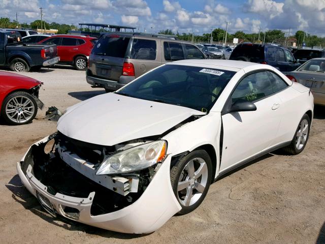 1G2ZH361274114381 - 2007 PONTIAC G6 GT WHITE photo 2