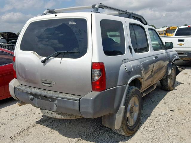 5N1ED28T74C665059 - 2004 NISSAN XTERRA XE WHITE photo 4