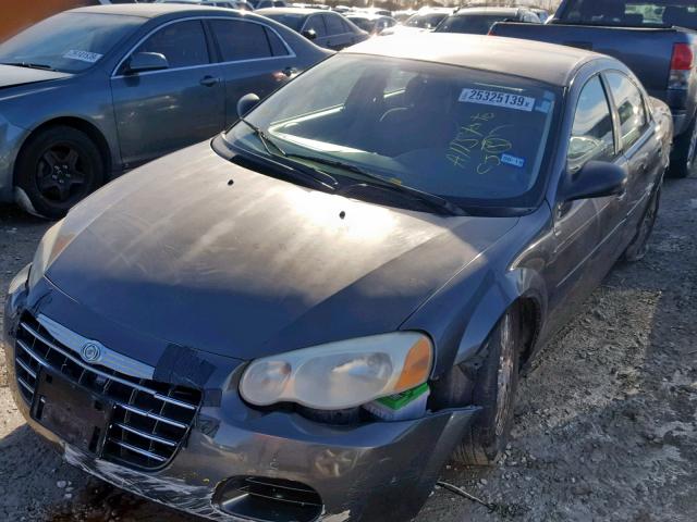 1C3EL56R55N700790 - 2005 CHRYSLER SEBRING TO CHARCOAL photo 2