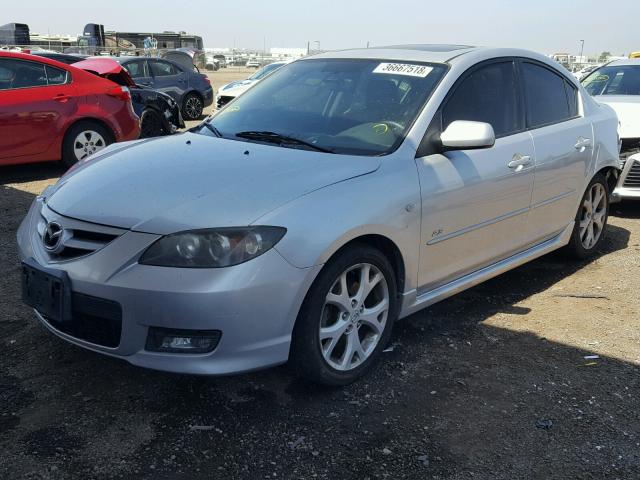 JM1BK323271700781 - 2007 MAZDA 3 S SILVER photo 2