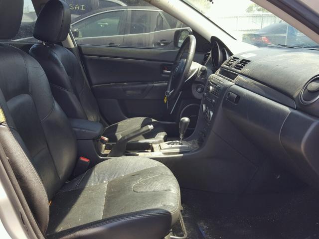 JM1BK323271700781 - 2007 MAZDA 3 S SILVER photo 5