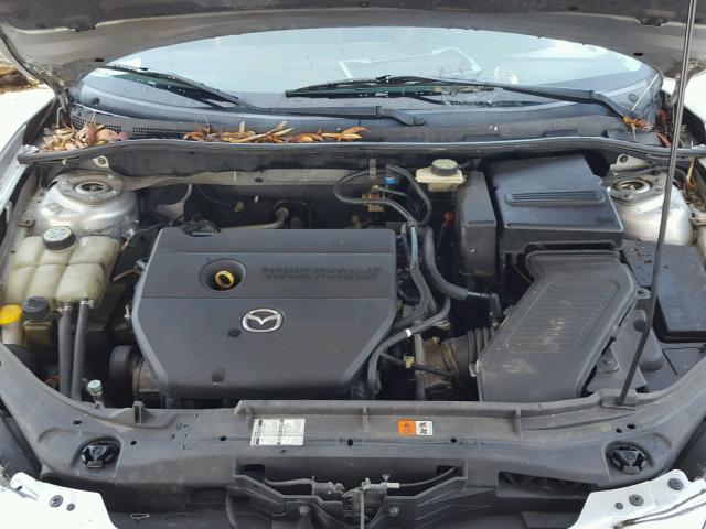 JM1BK323271700781 - 2007 MAZDA 3 S SILVER photo 7