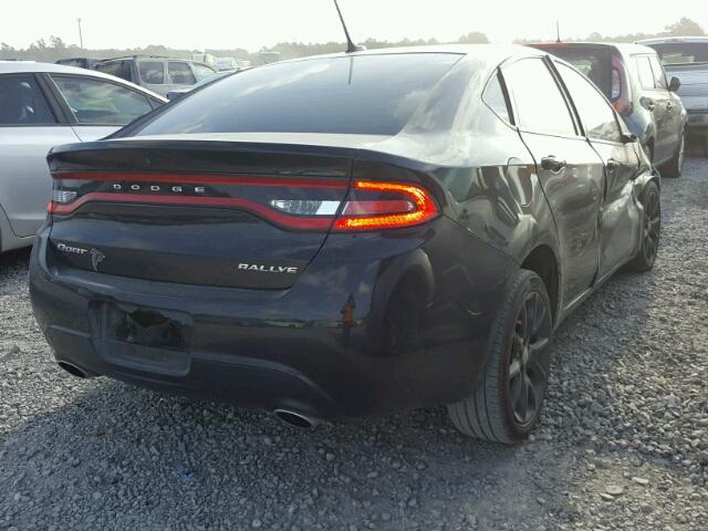 1C3CDFBA2DD312141 - 2013 DODGE DART SXT BLACK photo 4