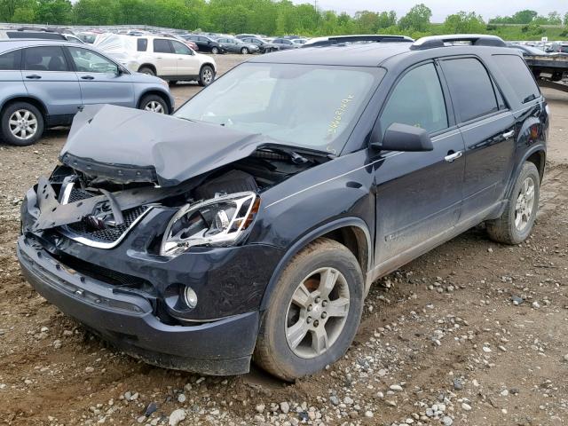 1GKEV13D59J112753 - 2009 GMC ACADIA SLE BLACK photo 2