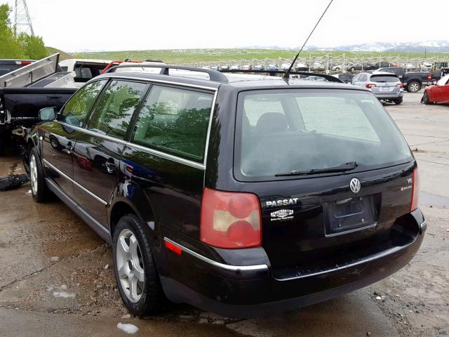 WVWYH63B33E084981 - 2003 VOLKSWAGEN PASSAT GLX 黑色 照片 3