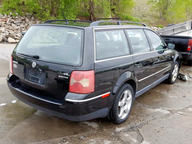 WVWYH63B33E084981 - 2003 VOLKSWAGEN PASSAT GLX 黑色 照片 4