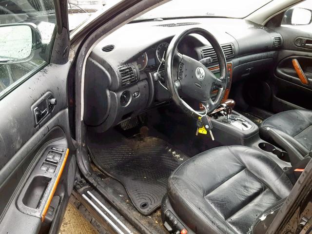 WVWYH63B33E084981 - 2003 VOLKSWAGEN PASSAT GLX 黑色 照片 9