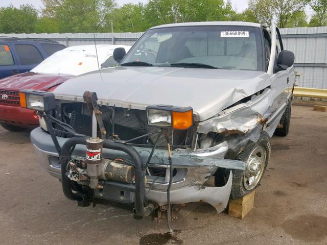 3B7KF22Z9WG113349 - 1998 DODGE RAM 2500 GRAY photo 2