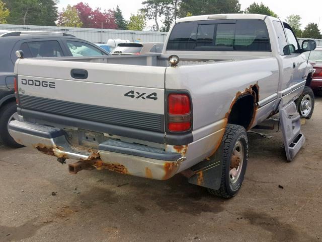 3B7KF22Z9WG113349 - 1998 DODGE RAM 2500 GRAY photo 4