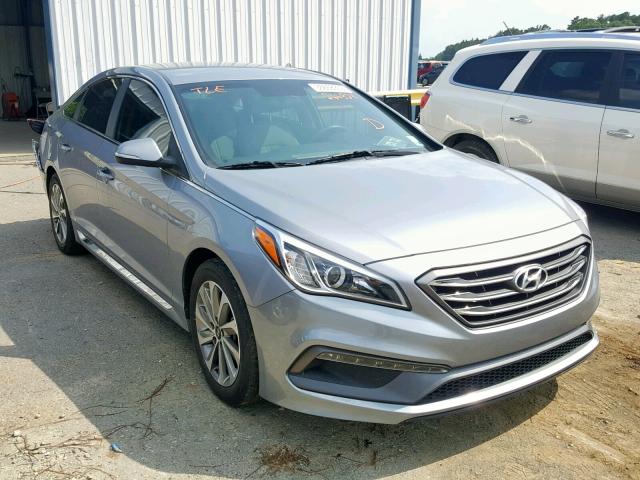 5NPE34AF8GH266824 - 2016 HYUNDAI SONATA SPO GRAY photo 1