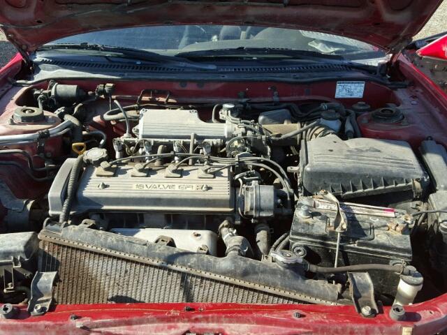 JT2AT00N5R0004252 - 1994 TOYOTA CELICA BAS RED photo 7
