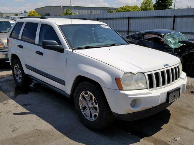 1J4HS48NX6C119065 - 2006 JEEP GRAND CHER WHITE photo 1