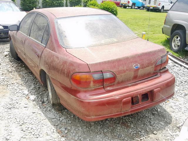 1G1ND52FX4M689335 - 2004 CHEVROLET CLASSIC BURGUNDY photo 3