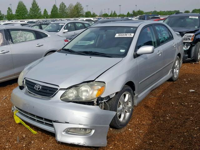 2T1BY32E66C550328 - 2006 TOYOTA COROLLA XR 银色 照片 2