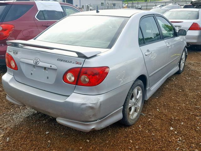 2T1BY32E66C550328 - 2006 TOYOTA COROLLA XR 银色 照片 4