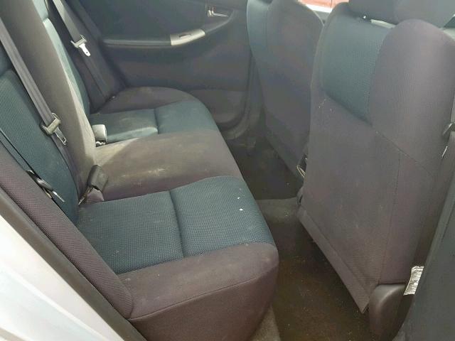 2T1BY32E66C550328 - 2006 TOYOTA COROLLA XR 银色 照片 6