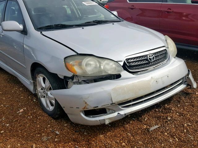 2T1BY32E66C550328 - 2006 TOYOTA COROLLA XR 银色 照片 9