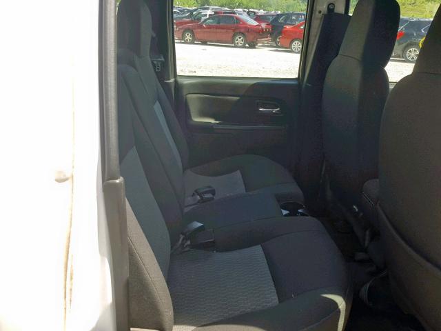 1GCHTCFE4B8122928 - 2011 CHEVROLET COLORADO L WHITE photo 6