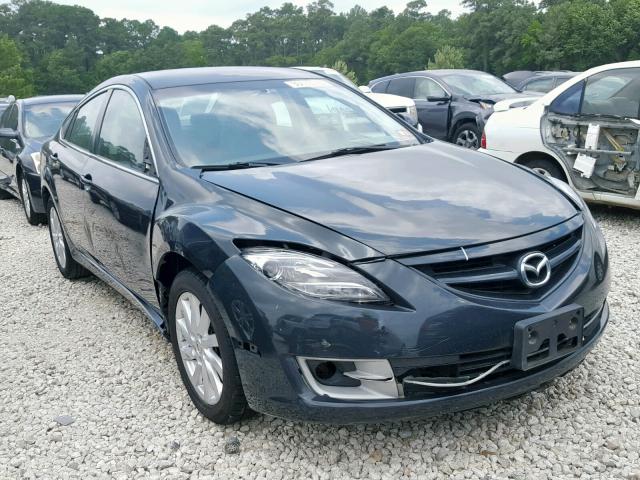 1YVHZ8DH7C5M29130 - 2012 MAZDA 6 I GRAY photo 1