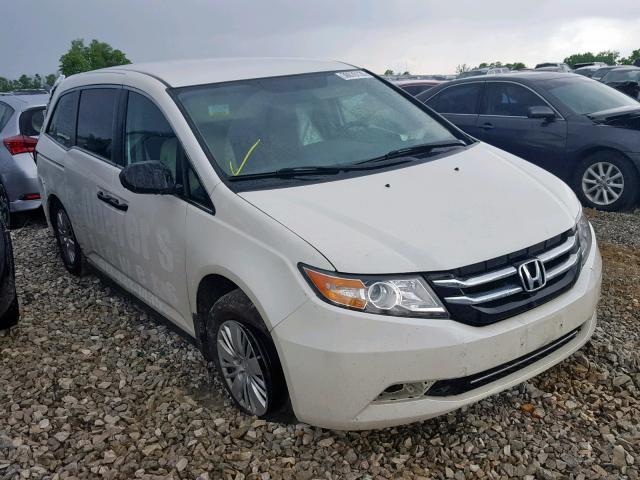 5FNRL5H25GB131244 - 2016 HONDA ODYSSEY LX WHITE photo 1