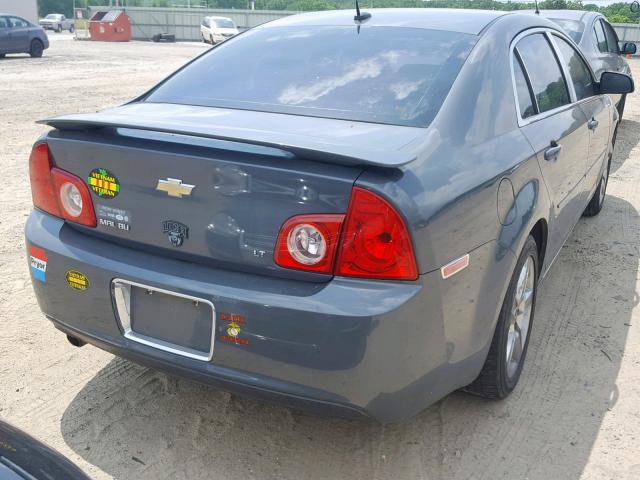 1G1ZH57B49F153794 - 2009 CHEVROLET MALIBU 1LT CHARCOAL photo 4