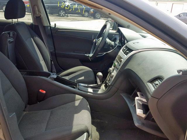 1G1ZH57B49F153794 - 2009 CHEVROLET MALIBU 1LT CHARCOAL photo 5