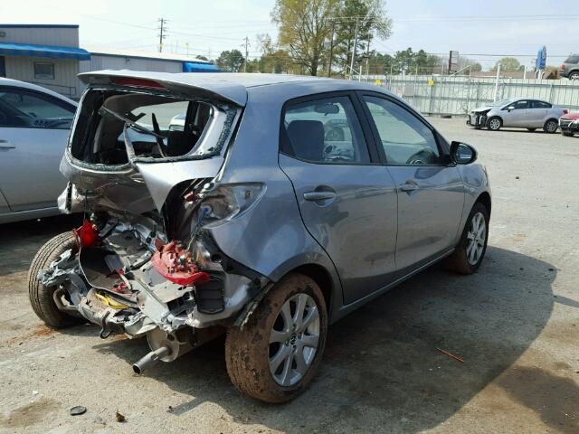 JM1DE1LY1E0180915 - 2014 MAZDA MAZDA2 TOU SILVER photo 4