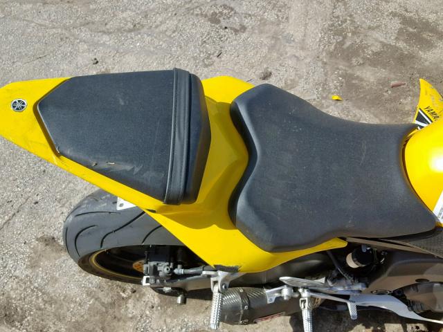 JYARJ12E16A007945 - 2006 YAMAHA YZFR6 L YELLOW photo 6