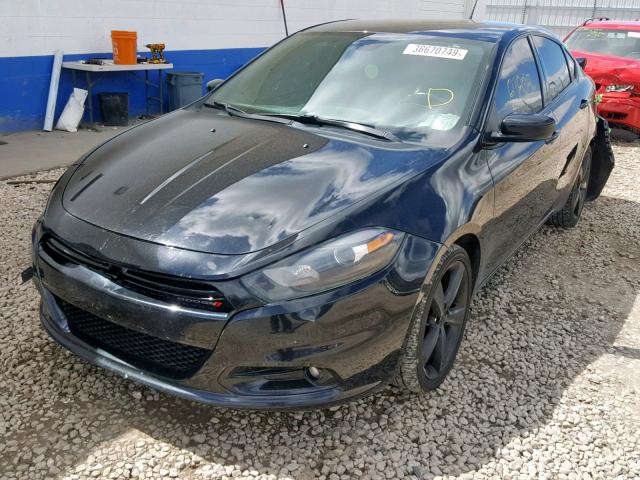 1C3CDFBB7FD411159 - 2015 DODGE DART SXT BLACK photo 2