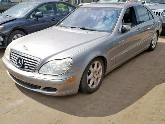 WDBNG83J64A398673 - 2004 MERCEDES-BENZ S 430 4MAT GOLD photo 2